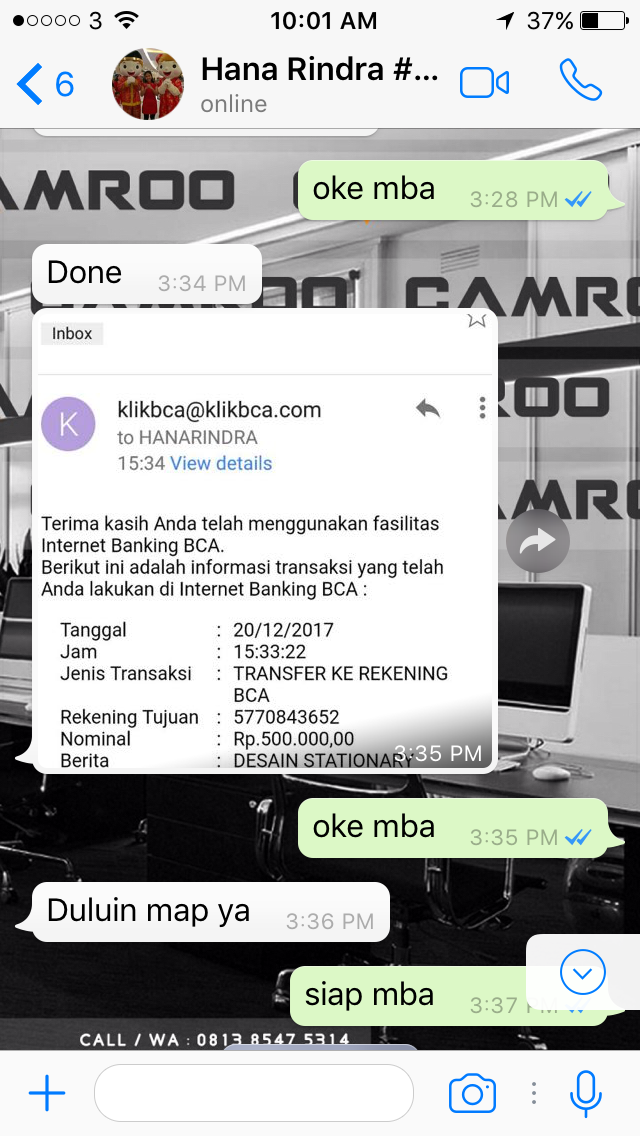 Jasa Bikin Kartu Nama Inspiratif Di Bogor