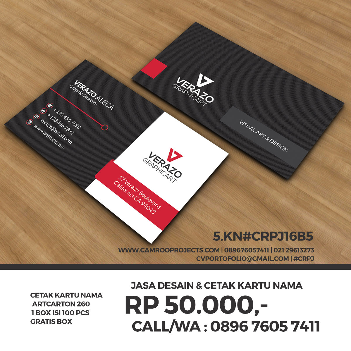 jasa desain flyer bekasi