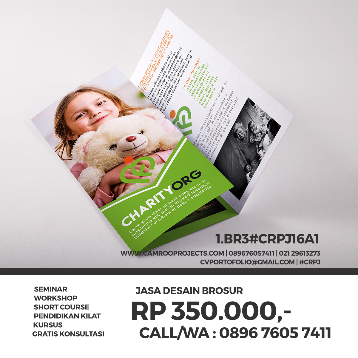 Jasa Desain Brosur/Flyer Di Jakarta